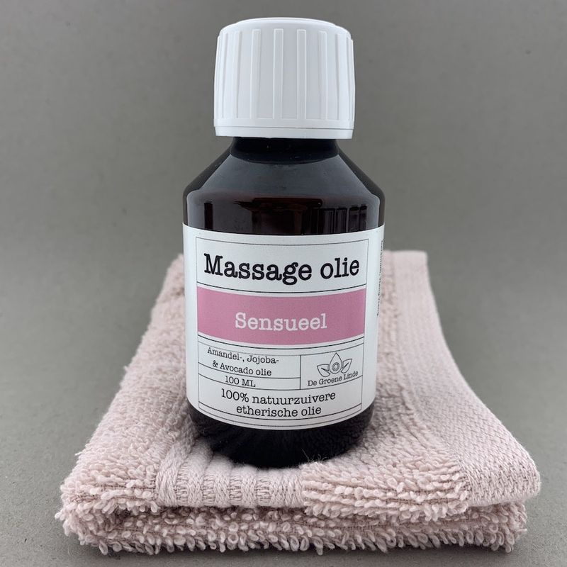 De Groene Linde - Sensueel Massage Olie 100ml