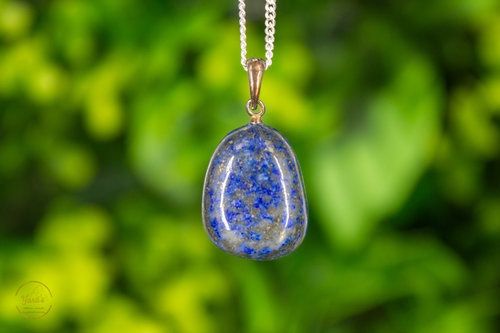 Lapis Lazuli hanger zilver