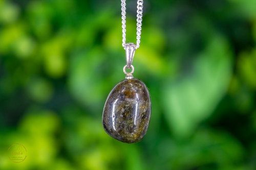 Toermalijn hanger zilver