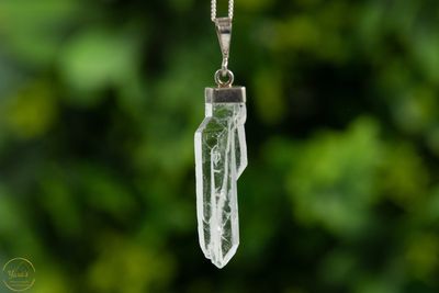 Fadenkwarts hanger zilver - 3.74 gram