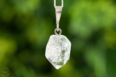 Herkimer hanger zilver 925 - 2.88 gram.