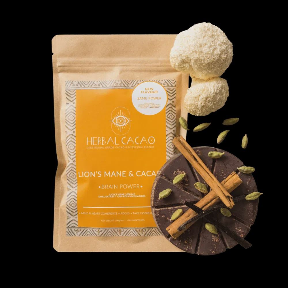 Herbal Cacao - Golden Focus (Brain Power) - 100 gram