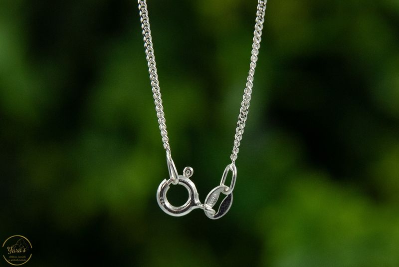 Zilveren Ketting - 38cm Gourmet 1.2