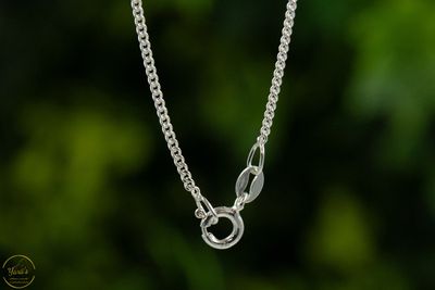 Zilveren Ketting 38cm Gourmet 1.50