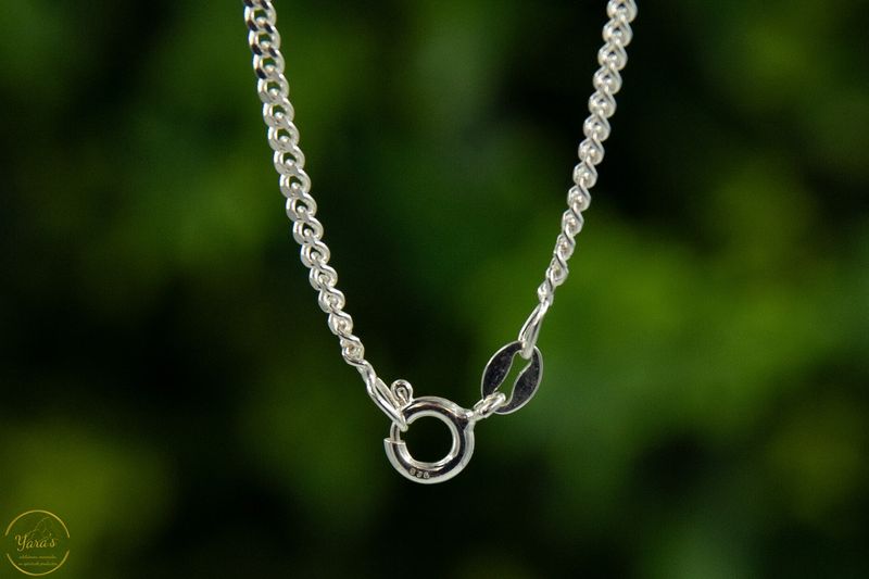 Zilveren Ketting 45cm Gourmet 2.0