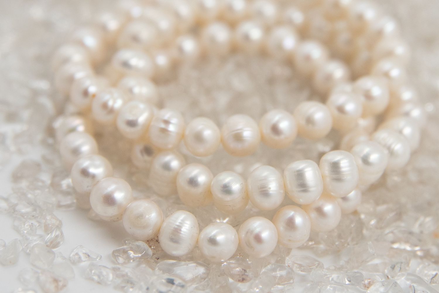 Zoetwater Parel armband Nugget
