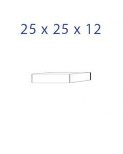 Acrylglas sokkel 25 x 25 x 12mm