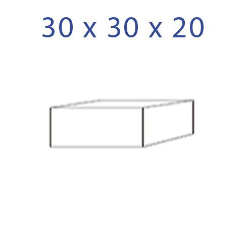 Acrylglas sokkel 30 x 30 x 20mm