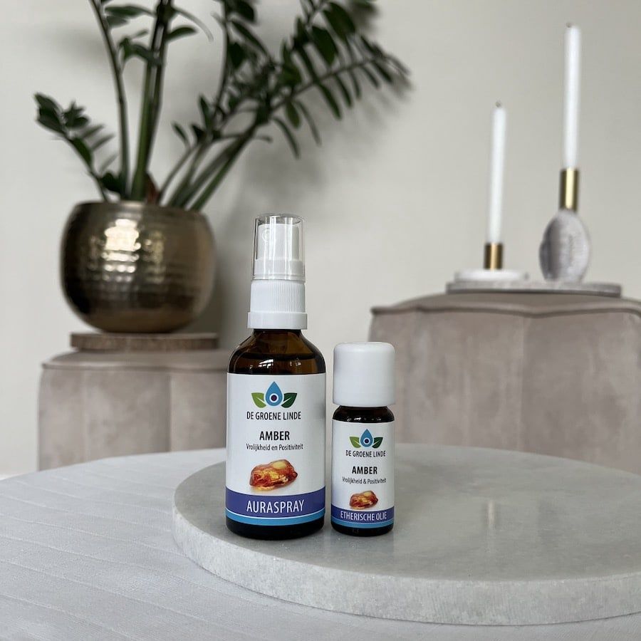 De Groene Linde - Amber (Kristallen Lijn ), Variant: Auraspray 50ml