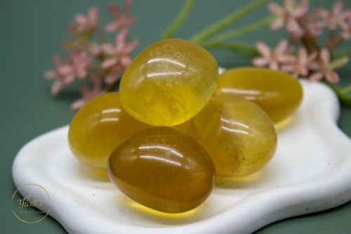 Gele fluoriet zaksteen 20-30g