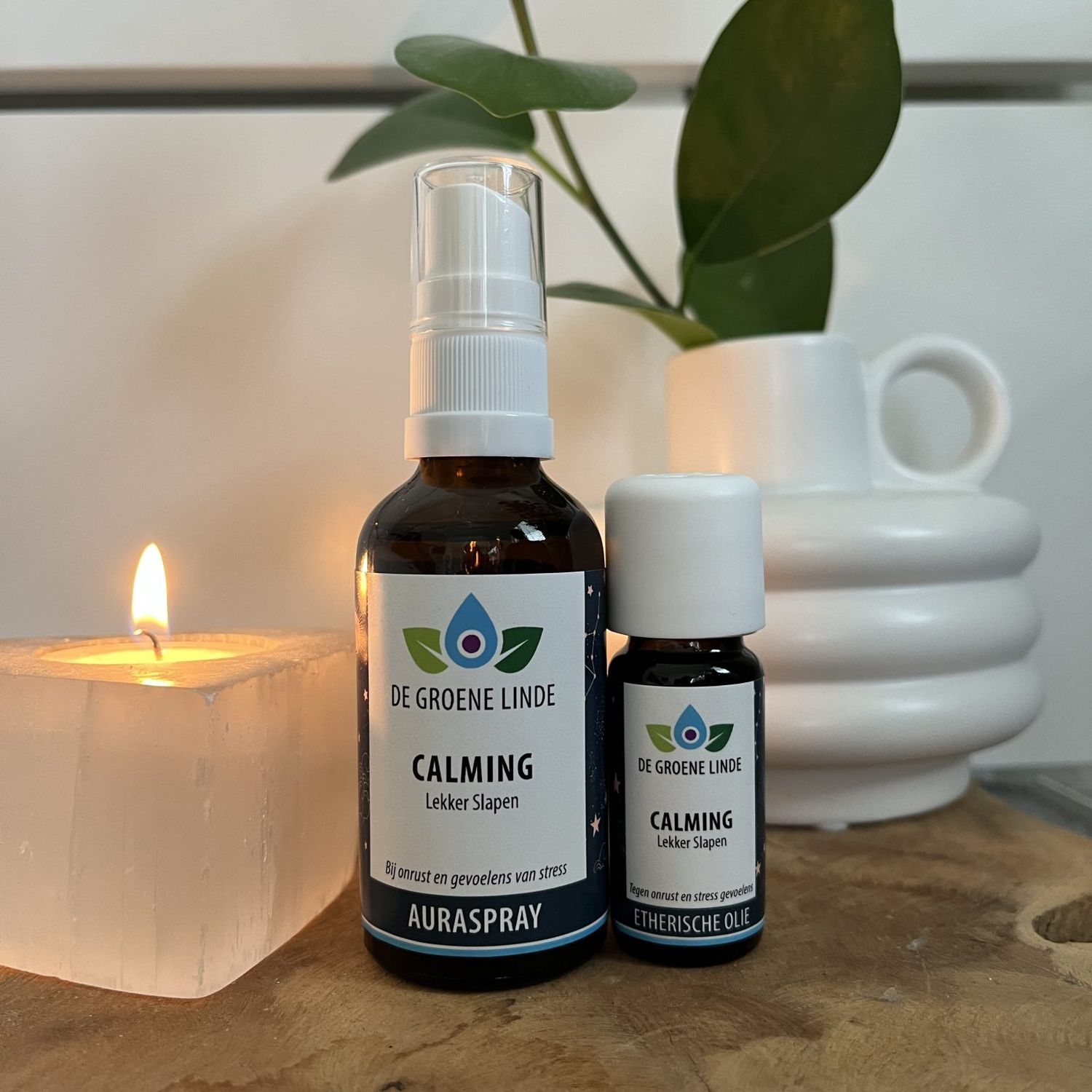De Groene Linde - Calming (Lekker Slapen), Variant: Auraspray 50ml