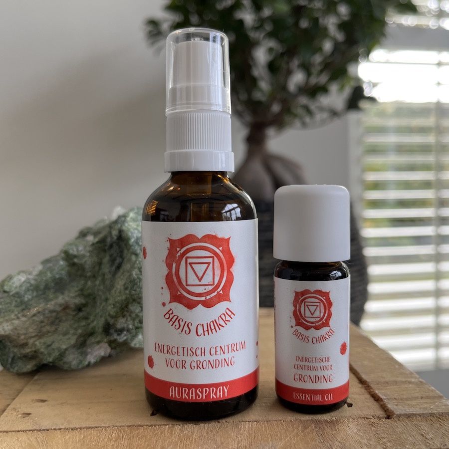 De Groene Linde - Basis Chakra (Chakra Lijn), Variant: Auraspray 50ml