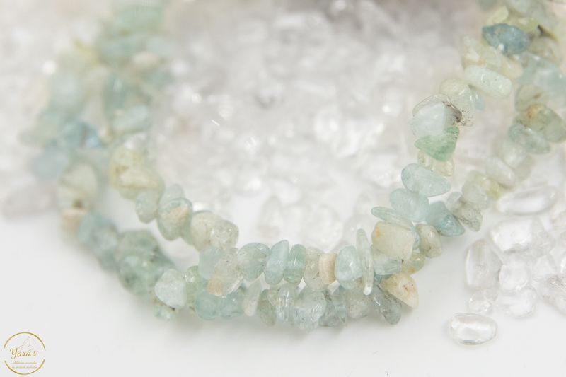 Jip's Aquamarijn Armband Klein