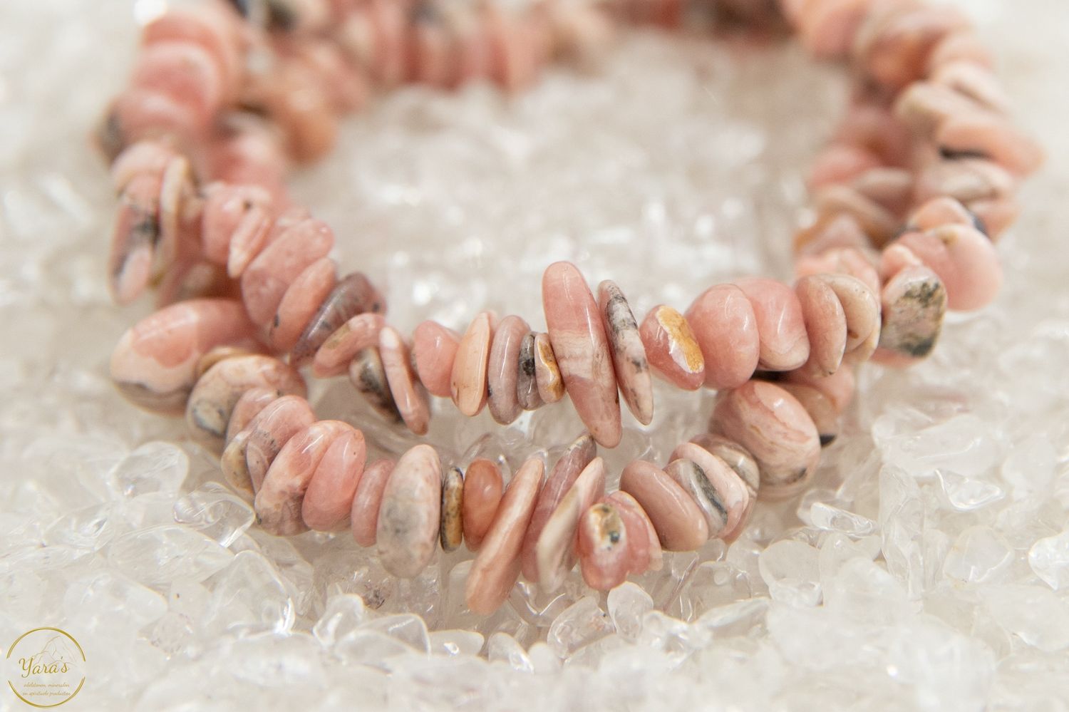 Rhodochrosiet armband split