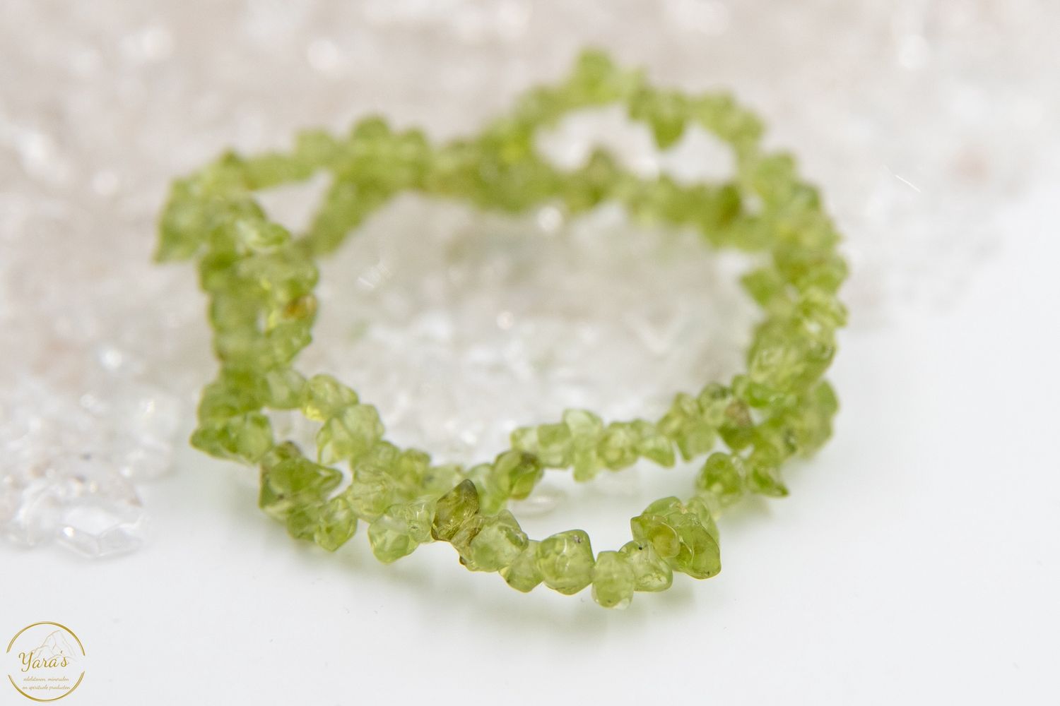 Peridoot armband split