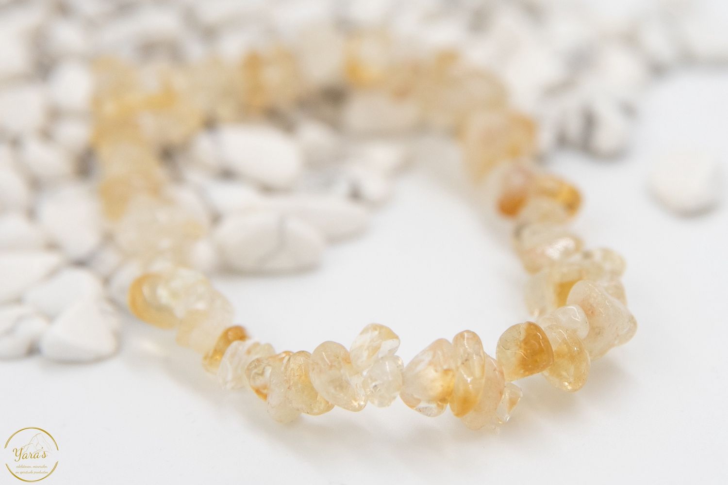 Gebrande Amethist armband split