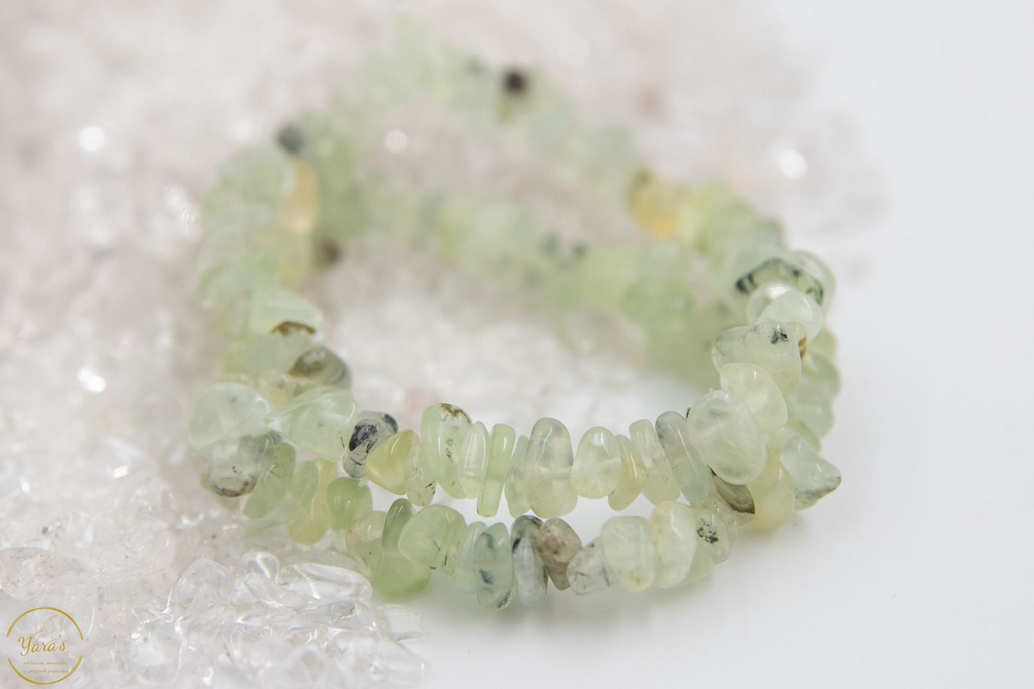 Prehniet armband split