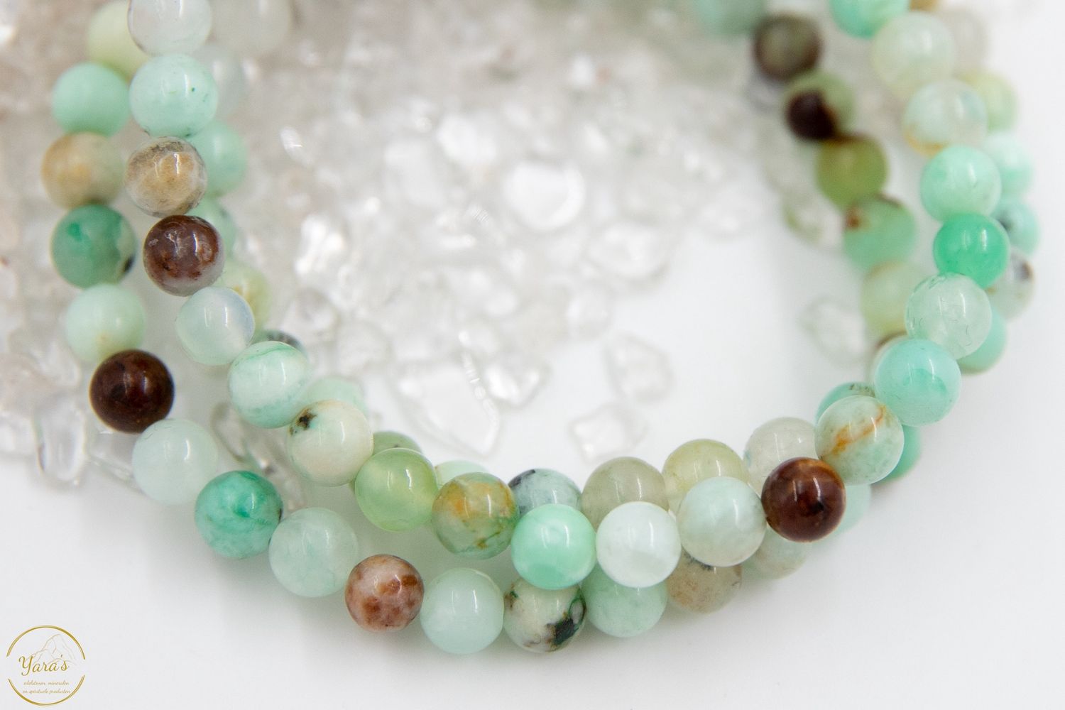 Chrysopraas Armband 6mm