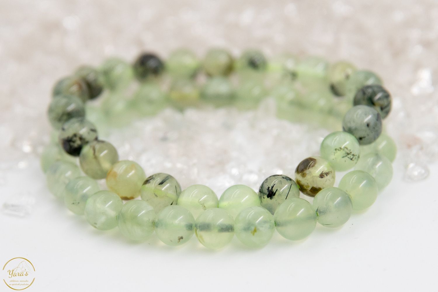 Prehniet Armband 8mm