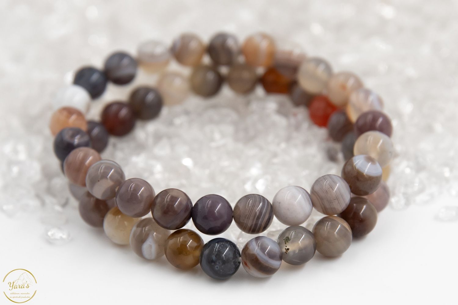 Botswana Agaat Armband 8mm