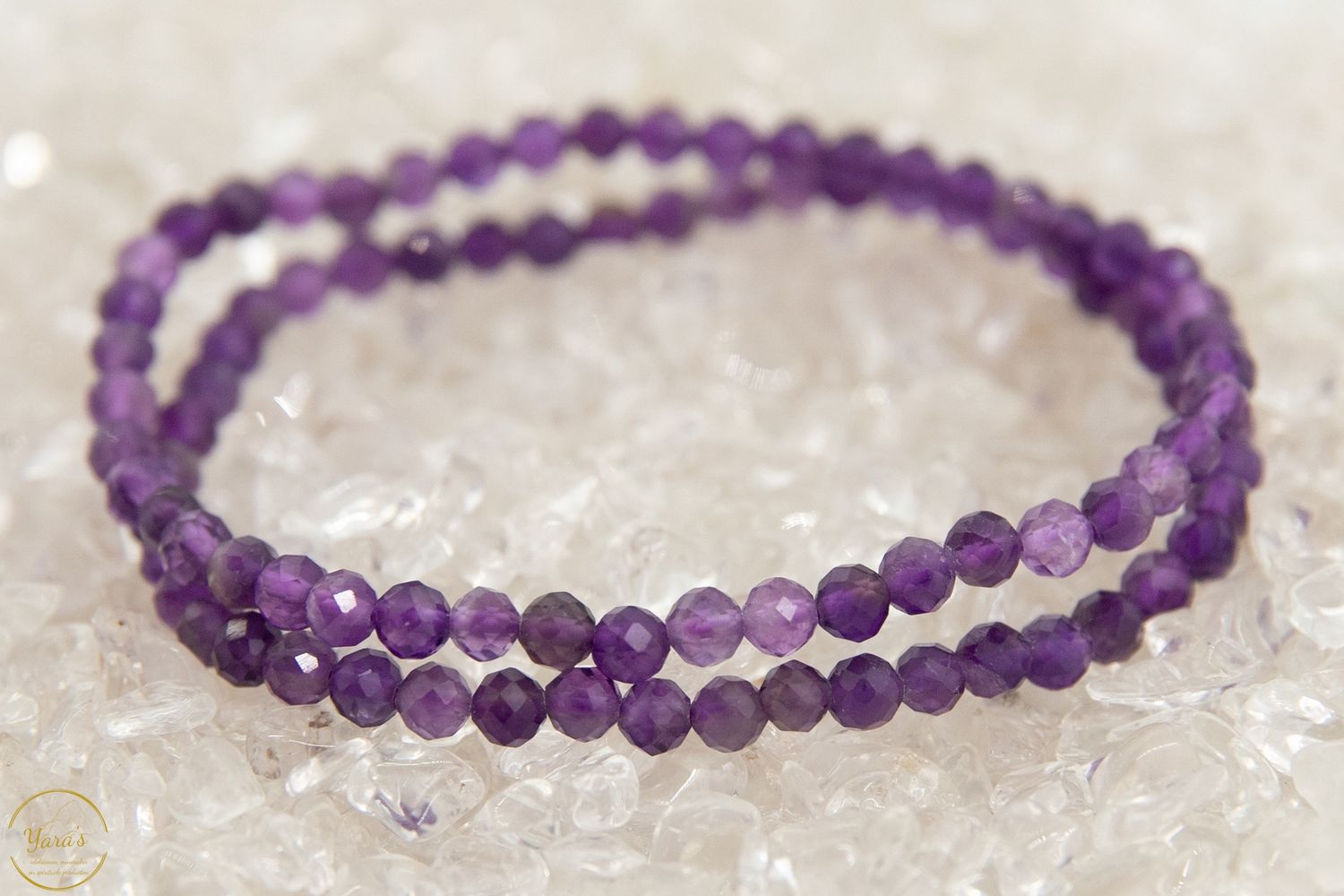 Amethist Armband Facet 4mm