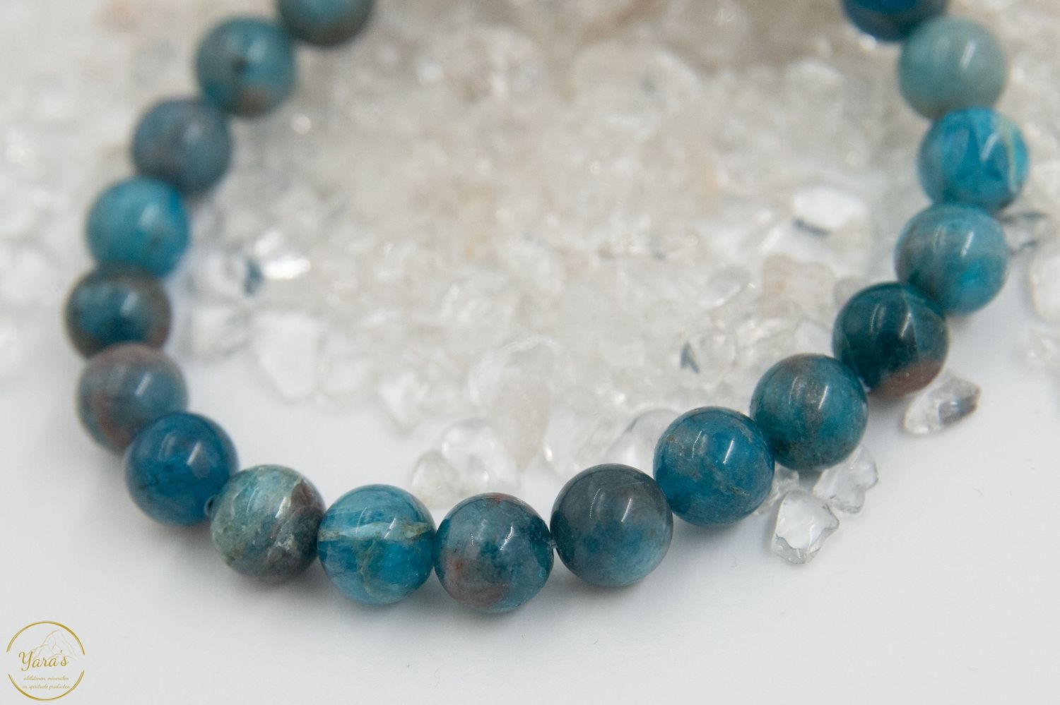Blauwe Apatiet Armband 8mm