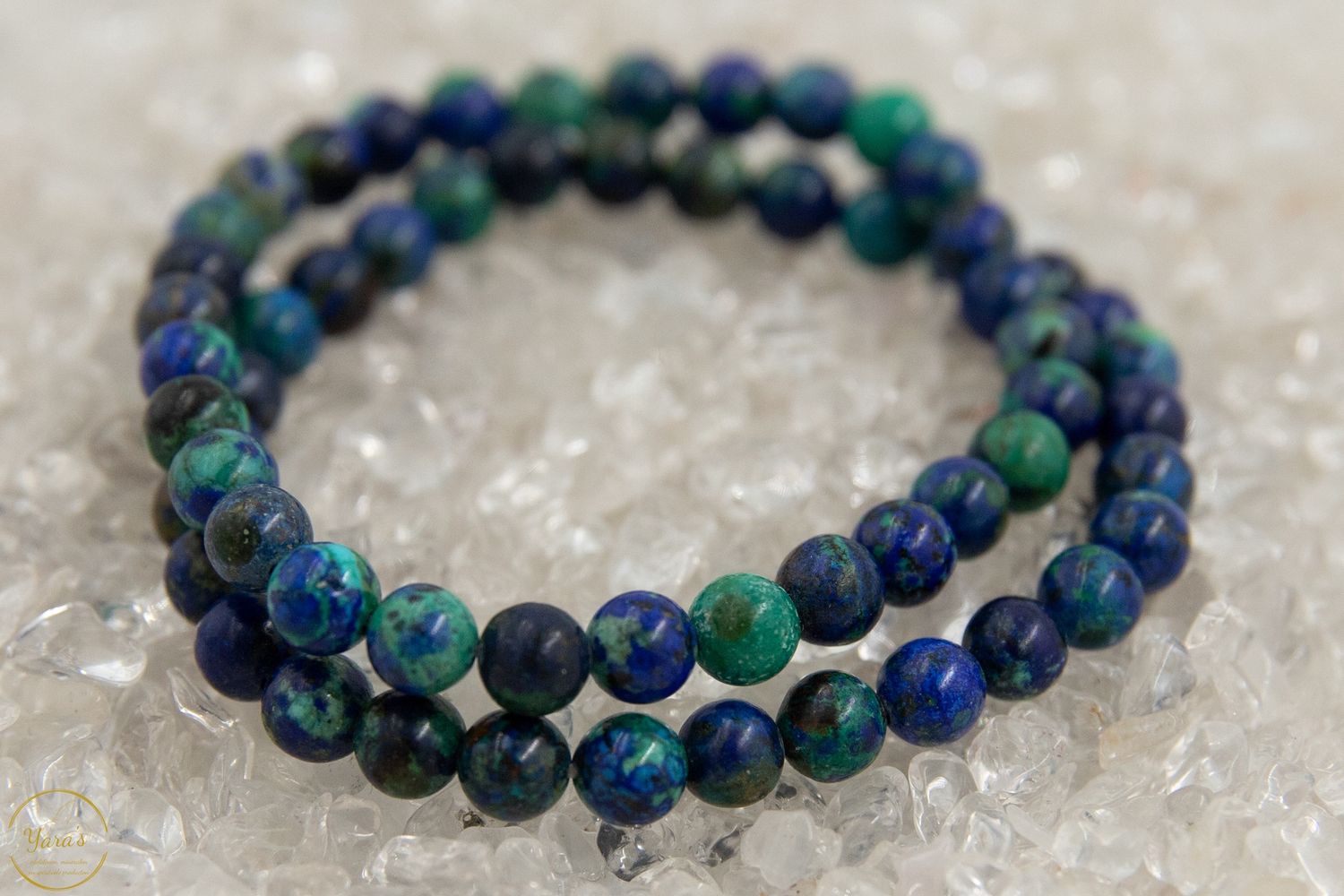 Azuriet/Malachiet Armband 6mm
