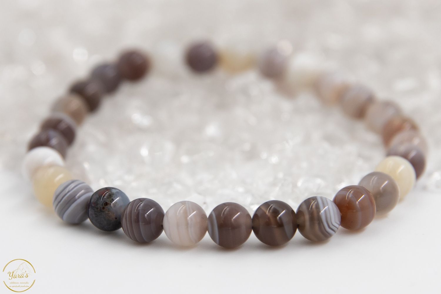 Botswana Agaat Armband 6mm