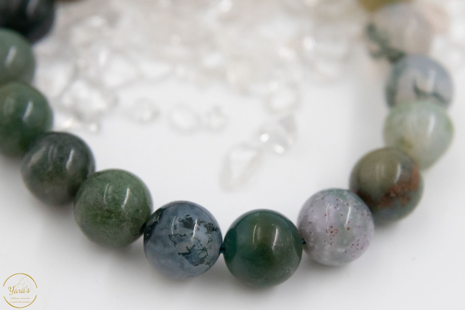 India Agaat Armband 10mm