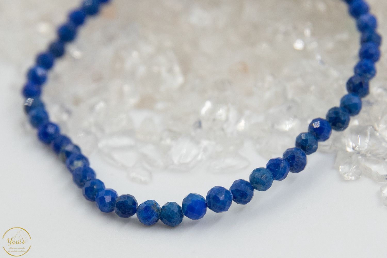 Lapis Lazuli Armband Facet 4mm