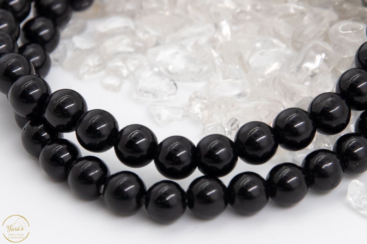 Zwarte Toermalijn Armband 6mm