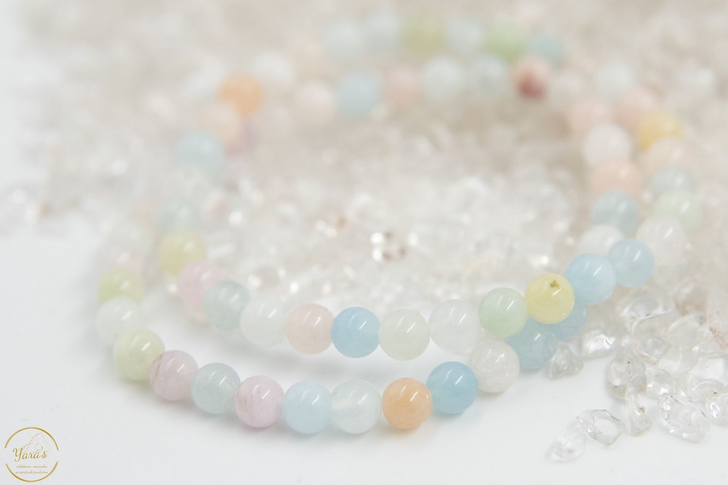Beryl Armband 6mm Mix