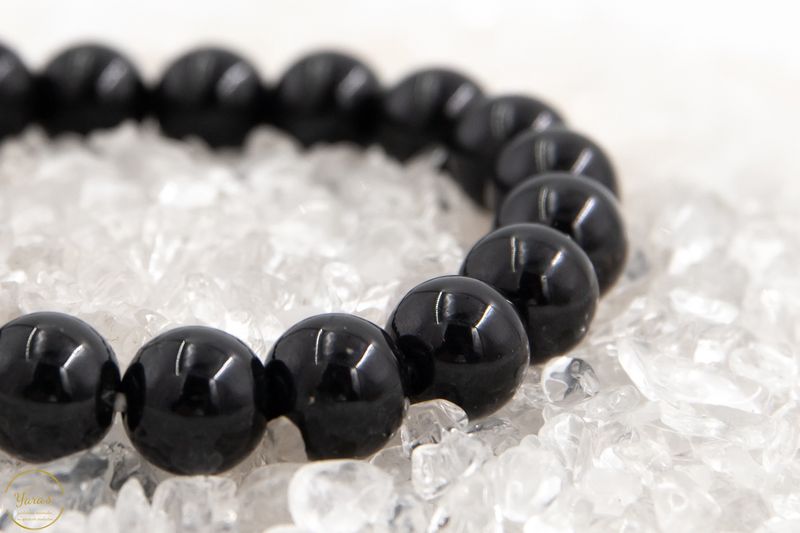 Zwarte Toermalijn Armband 10mm