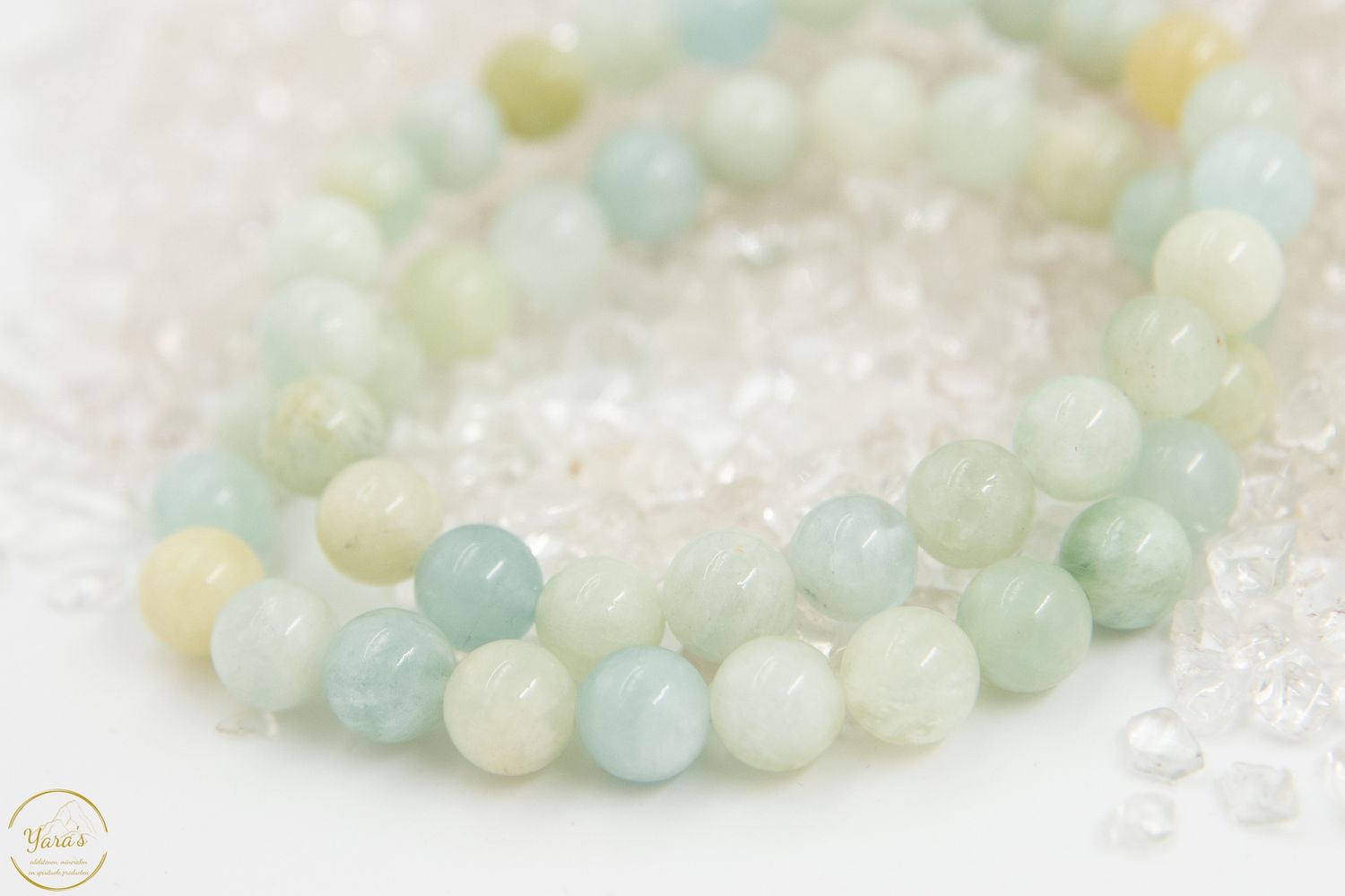 Aquamarijn Armband 8mm