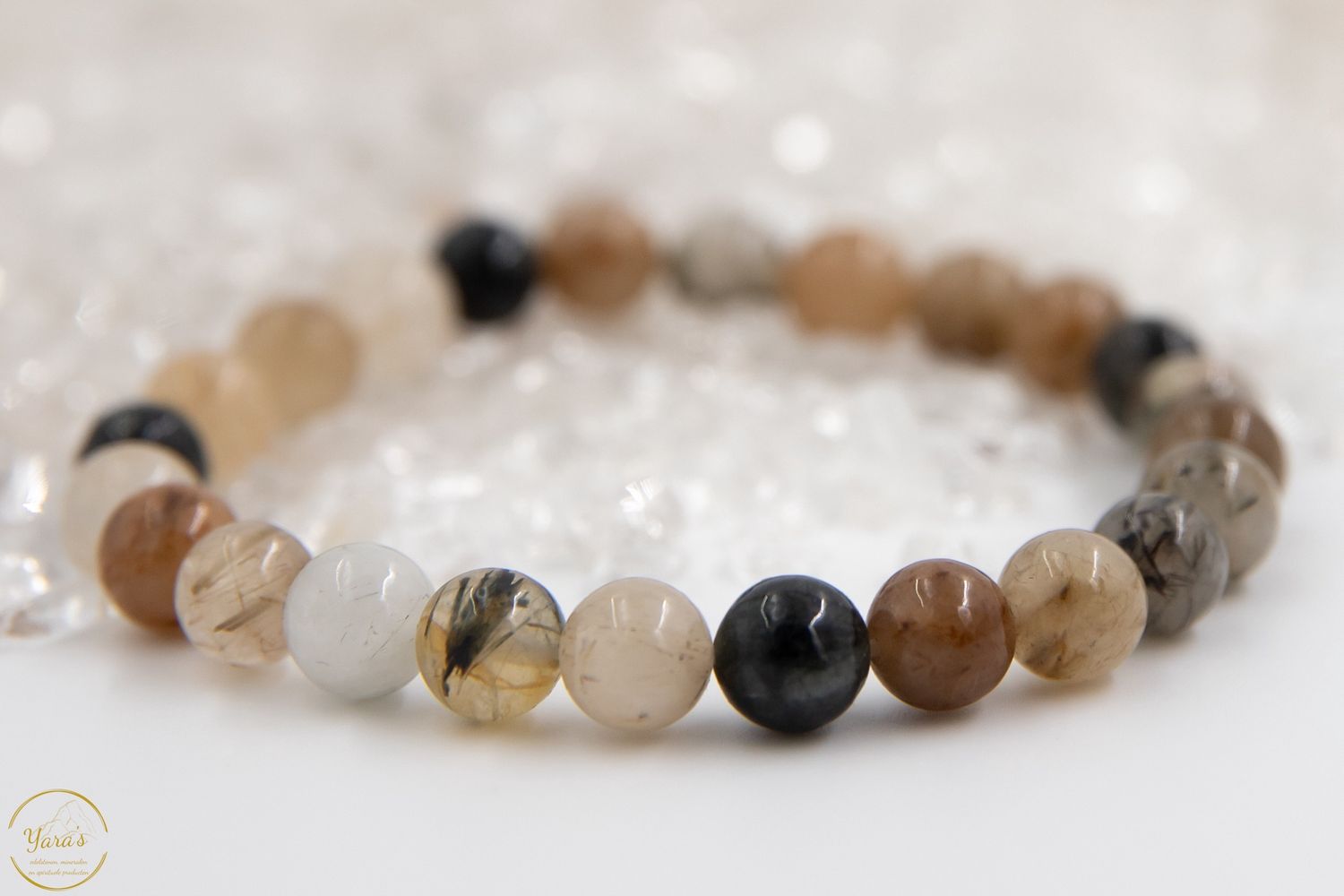 toermalijnkwarts armband 8mm