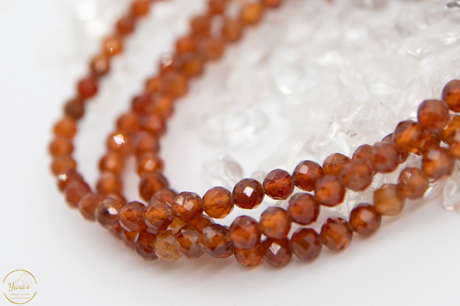 Granaat Armband Malaya 4mm facet