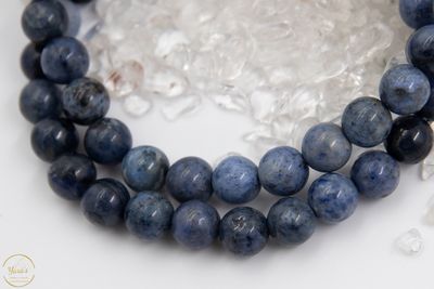 Dumortieriet herenarmband L 8mm