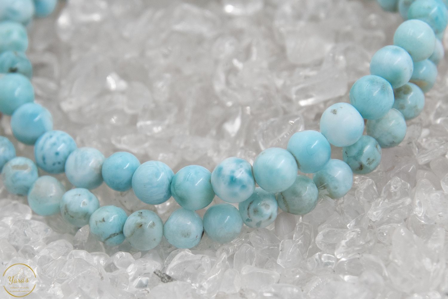 Larimar kogelarmband A+ kwaliteit.