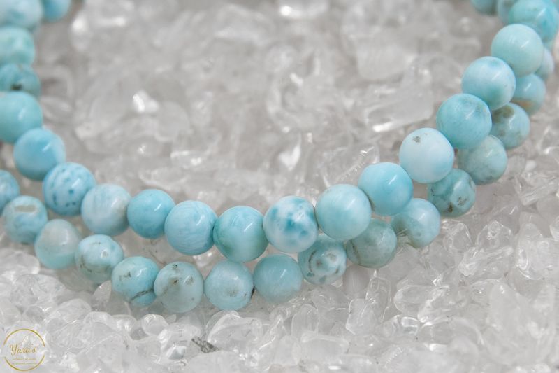 Larimar kogelarmband A+ kwaliteit.