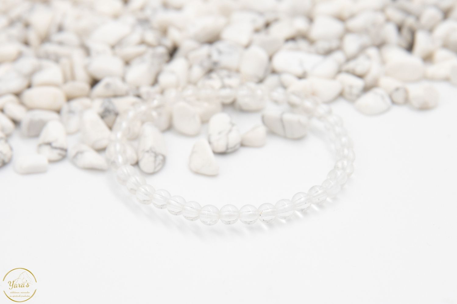 Bergkristal Kinderarmband 4mm