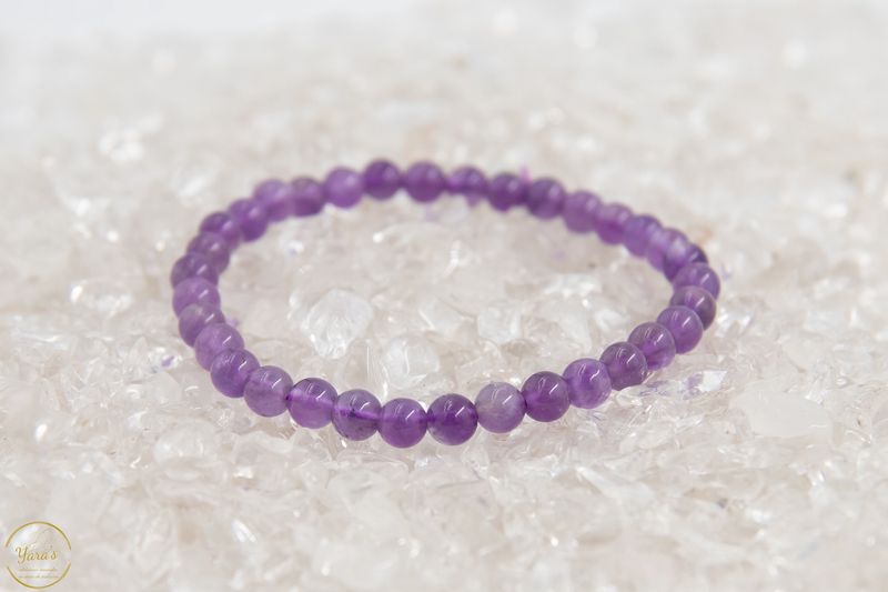 Amethist kinderarmband 4mm