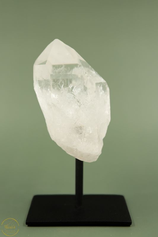 Bergkristal punt op standaard - 454 gram