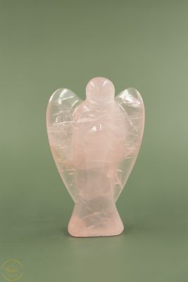 Rozenkwarts engel 10cm - 228 gram
