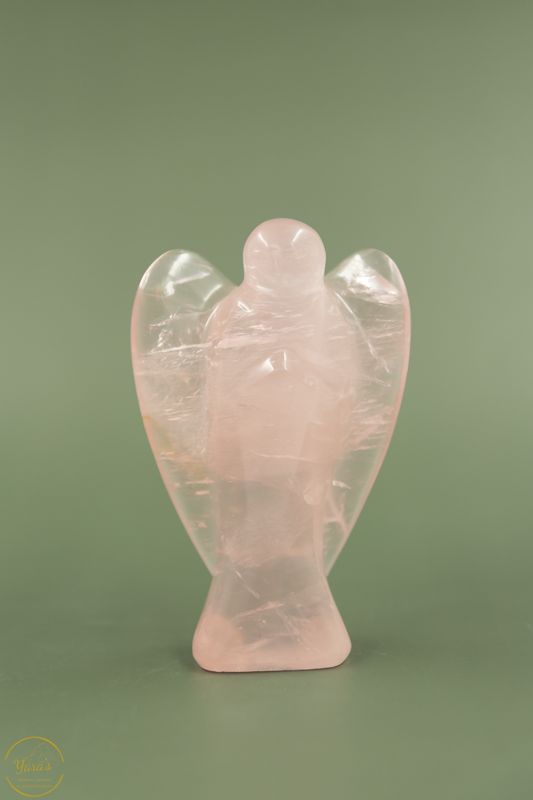 Rozenkwarts engel 10cm - 228 gram