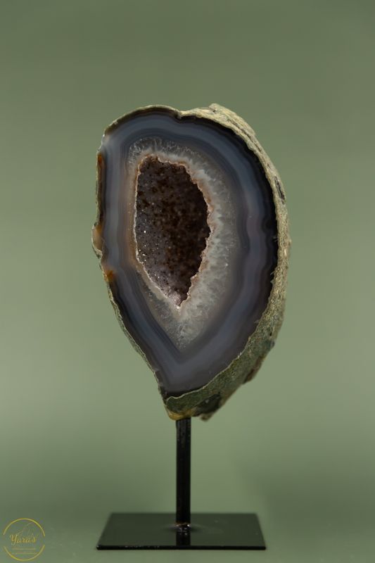Agaat op standaard - 926 gram