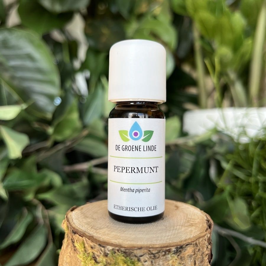 De Groene Linde - Pepermunt (Enkelvoudige) Etherische Olie 10ml