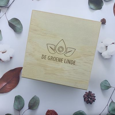 Houten Opbergbox (Vierkant)