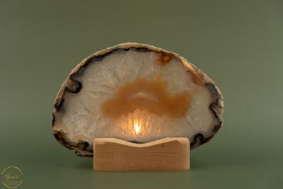Agaat schijf - 148 gram