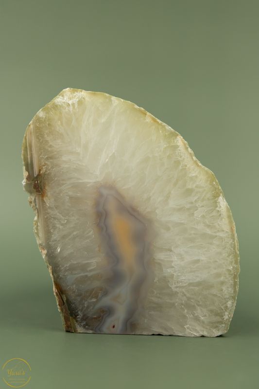 Agaat geode theelichthouder - 1.30 kg