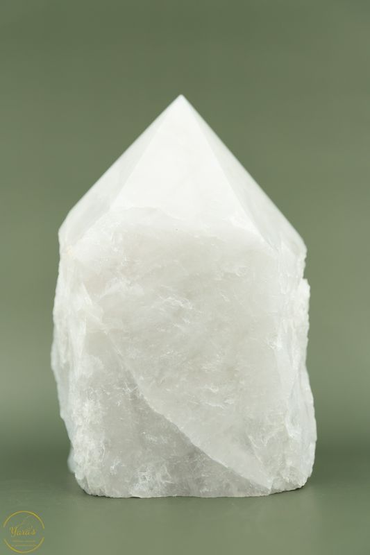 Bergkristal lamp met geslepen punt - 3.45 kg